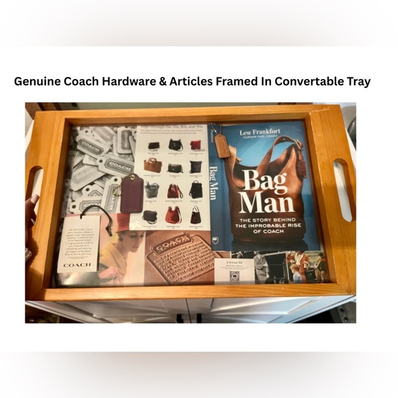 Vintage Framed Coach Hardware Tray - Picture 3 of 11